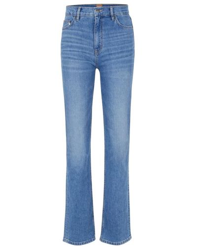 BOSS Klassische Straight Jeans für Frauen - Blau