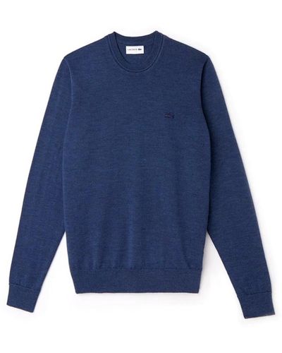 Lacoste Blauer sweatshirt stilvoll bequem casual wear