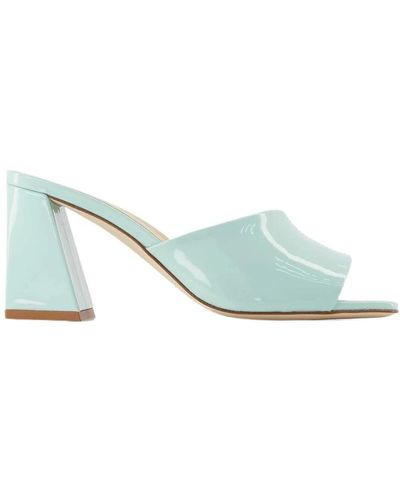 Aeyde Shoes > heels > heeled mules - Bleu