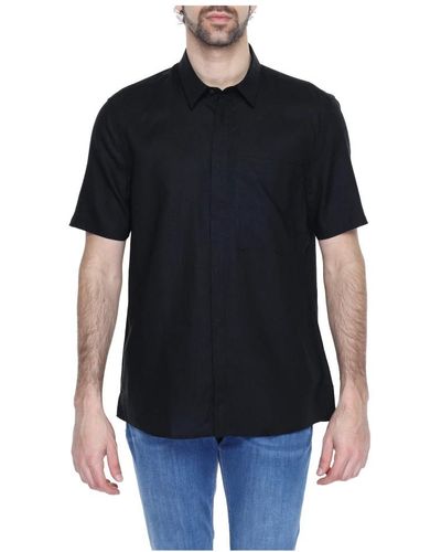 Antony Morato Short Sleeve Shirts - Black
