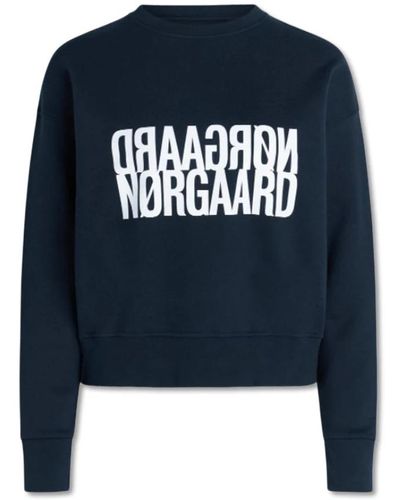 Mads Nørgaard Sweatshirt - Blau