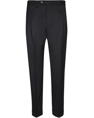 Dell'Oglio Trousers > slim-fit trousers - Noir