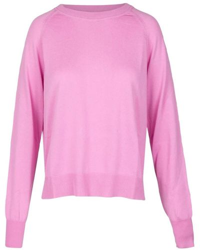 Jucca Round-Neck Knitwear - Pink