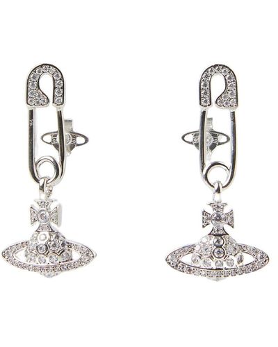 Vivienne Westwood Accessories > jewellery > earrings - Blanc