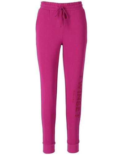 Twin Set Joggers - Pink