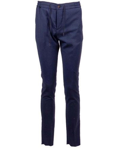 Berwich Slim-Fit Pants - Blue
