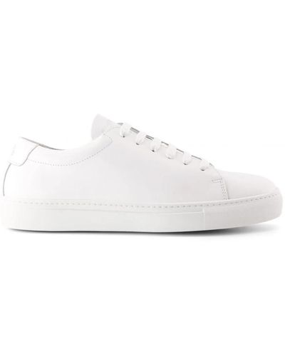 National Standard Weiße monochrome sneakers