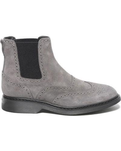 Hogan Ankle Boots - Grey