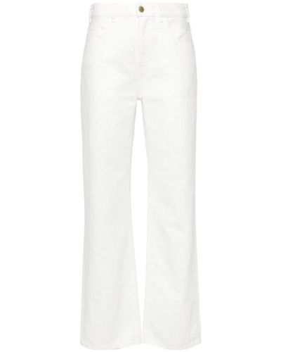 Chloé Wide Trousers - White