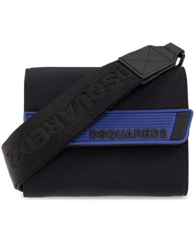 DSquared² Geschnallte brieftasche - Blau