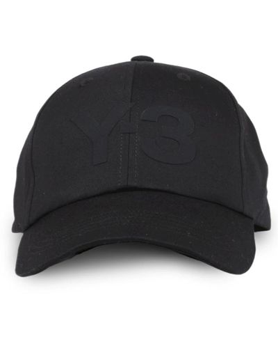 Y-3 Caps - Black