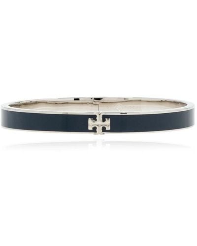 Tory Burch Schmales Kira Armband Mit Emaille - Blau