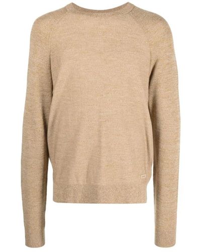 Calvin Klein Wool mouline sweatshirt - Natur