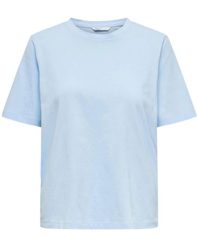 ONLY Klarer himmel basic t-shirt - Blau