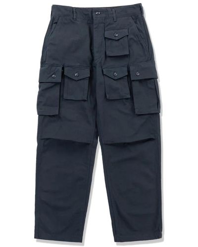 Engineered Garments Trousers - Blau