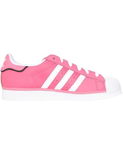adidas Originals Rosa -sneakers mit weißen streifen - Pink