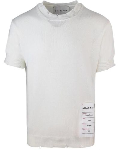 Amaranto Tops > t-shirts - Gris
