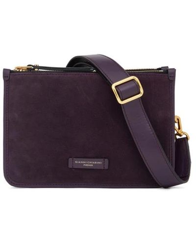 Gianni Chiarini Cross Body Bags - Purple
