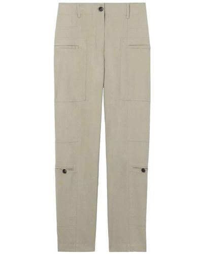 Proenza Schouler Slim-Fit Trousers - Grey