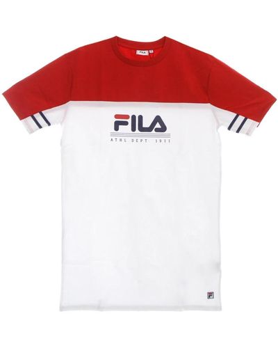 Fila T-Shirts - Rot