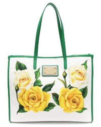 Dolce & Gabbana Stilvolle designer taschen kollektion - Gelb