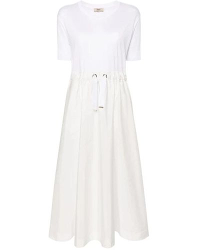 Herno Stilvolles kleid für frauen - Weiß