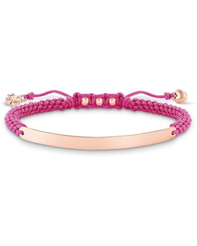 Thomas Sabo 925 silber /roségold armband - Lila