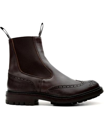 Tricker's Shoes > boots > chelsea boots - Marron
