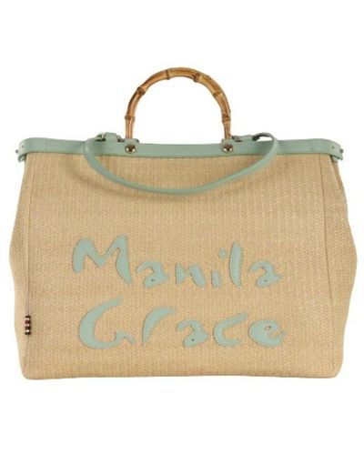 Manila Grace Borse shopping - Verde