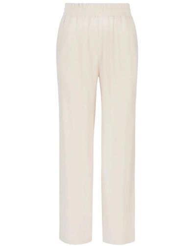 Gcds Trousers > wide trousers - Blanc