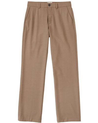 Closed Straight Pants - Brown