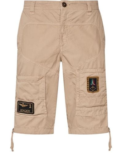 Aeronautica Militare Iconici shorts - Neutro