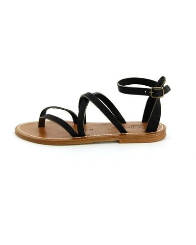 K. Jacques Flat sandals - Negro