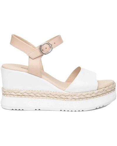 Nero Giardini Shoes > heels > wedges - Blanc