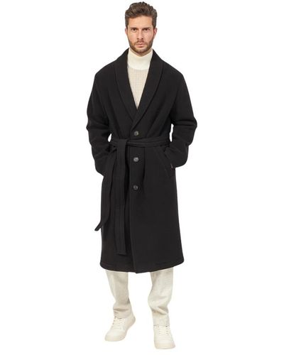 BOSS Coats > single-breasted coats - Noir