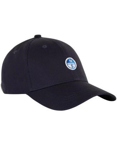 North Sails Cappellino da baseball con logo - Blu
