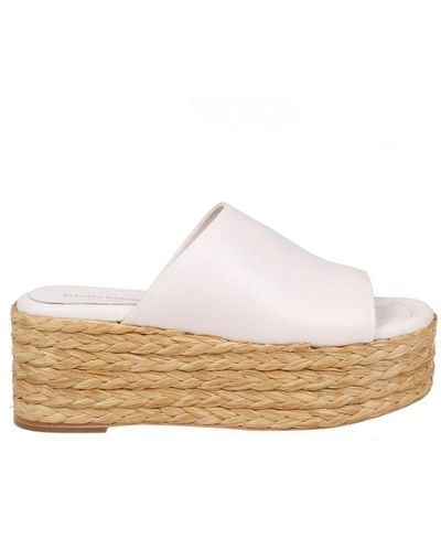 Paloma Barceló Aryn slippers - Bianco