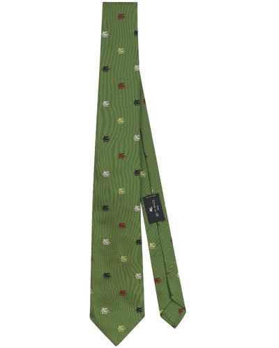 Etro Cravates - Vert