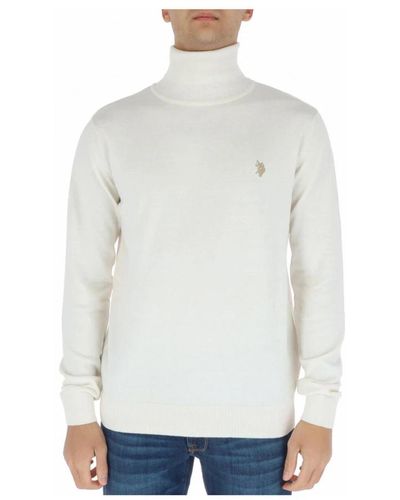 U.S. POLO ASSN. Knitwear > turtlenecks - Blanc