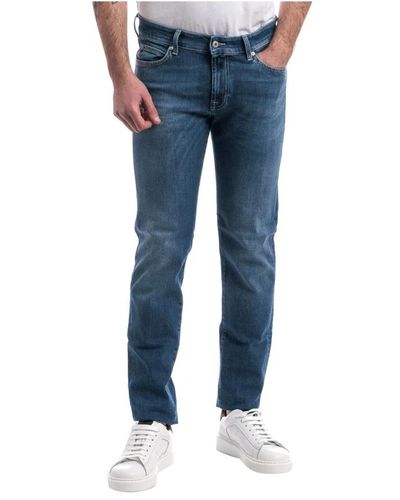 Roy Rogers Denim slim jeans frühling/sommer mode - Blau