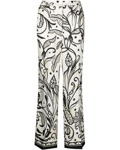 F.R.S For Restless Sleepers Wide Trousers - White