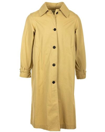 Roy Rogers Single-Breasted Coats - Yellow