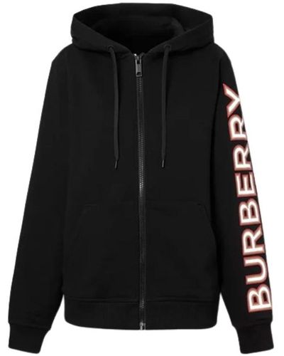 Burberry Sudadera con capucha - Negro