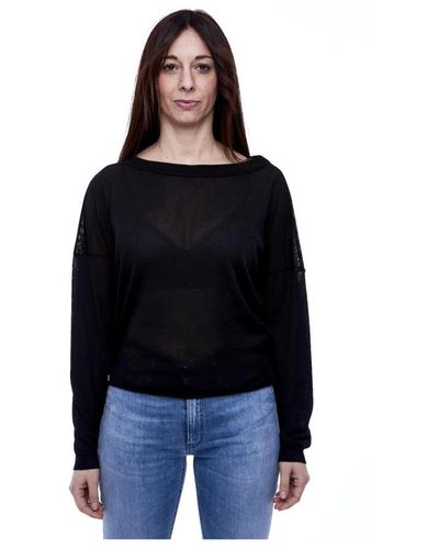 Manila Grace Sweatshirts - Black