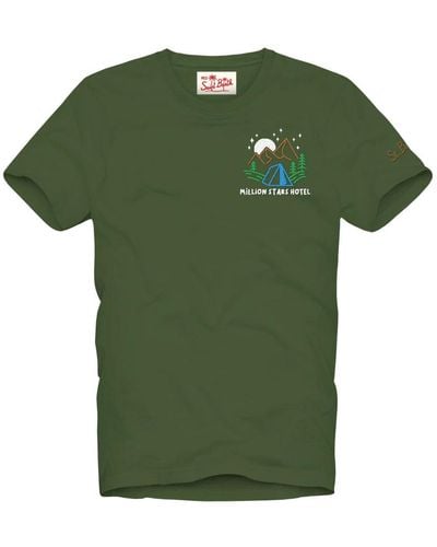 Mc2 Saint Barth T-shirt e polo verdi - Verde