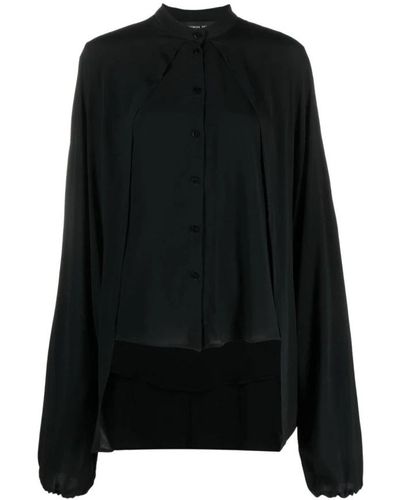 FEDERICA TOSI Shirt Dresses - Black