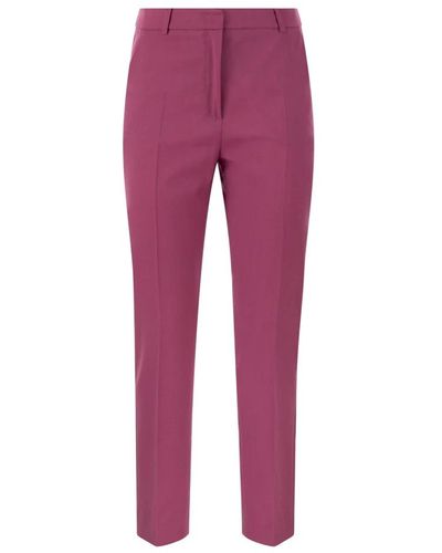 Weekend by Maxmara Trousers > slim-fit trousers - Violet