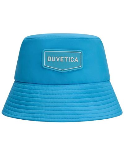 Duvetica Sombrero de cubo unisex elegante - Azul