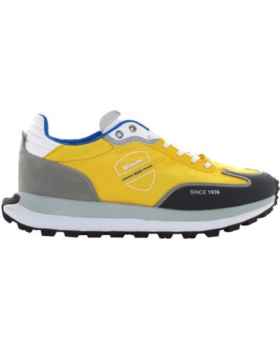 Blauer Shoes - Gelb