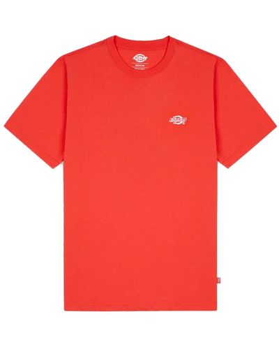 Dickies T-shirt essenziali per uomini - Rosso